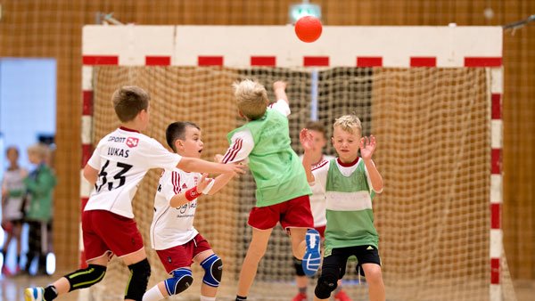 Håndbold i Hou Hallen